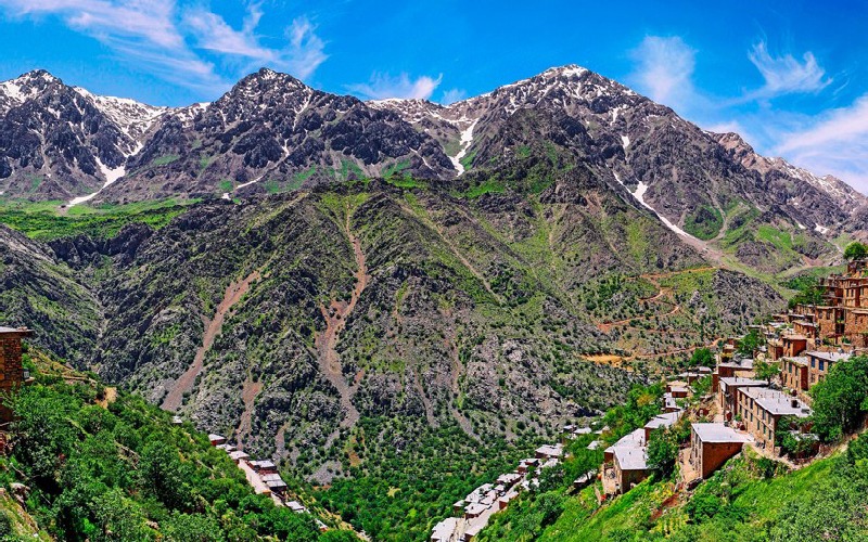 اورامان کردستان؛ روستاهای پلکانی سردسیر